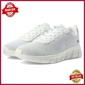 Memory Foam Sneakers Vegan Knit Lace Up Casual Comfort Shoes